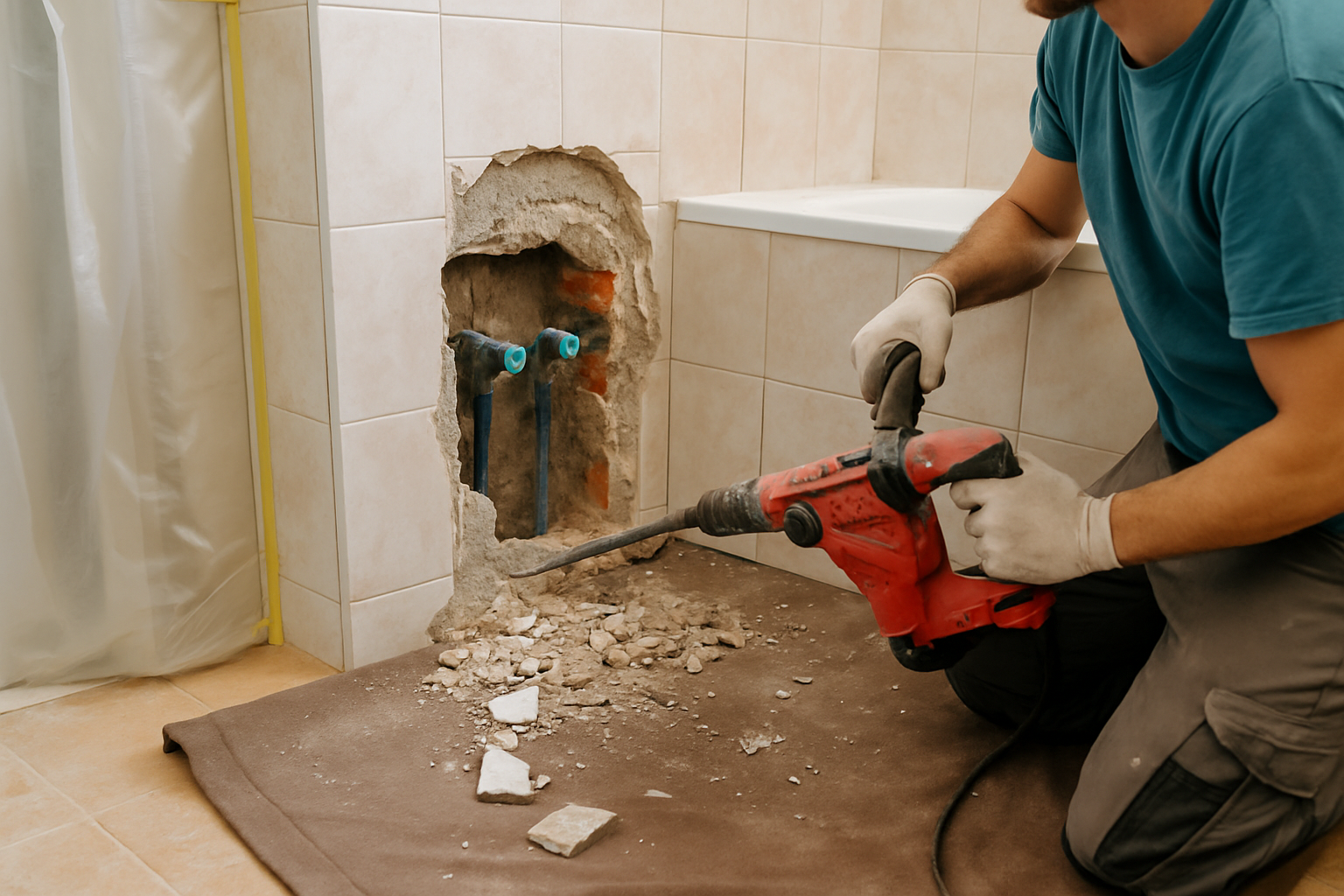 Wasserreparaturen & Abdichtung